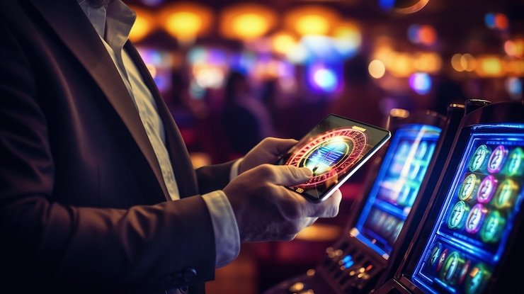 Pengguna Indonesia menonton pertandingan sepak bola sambil mengakses taruhan olahraga di wsd4d